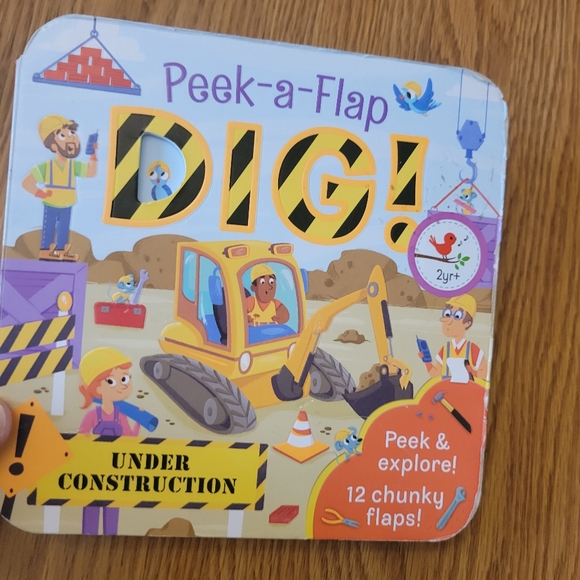 Other 51 Lift A Flap Construction Board Book Toddler Dig Poshmark
